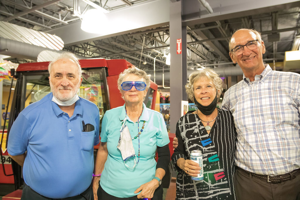 Gerry and Carol Chrisman, Cathy and Dennis Wentworth